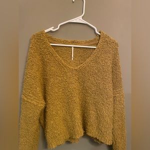 Free People Finders Keepers V Neck Sweater